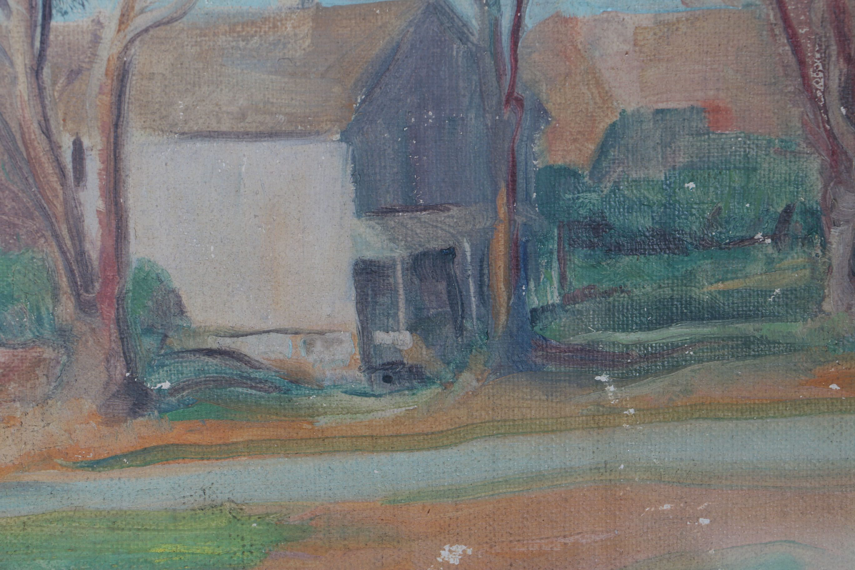 Alice Browning Doughten Original Oil Painting "Spring Greens"