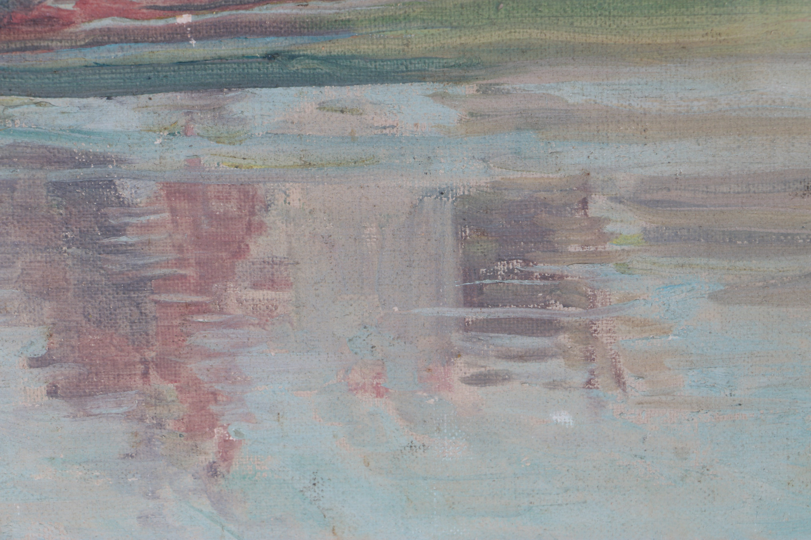 Alice Browning Doughten Original Oil Painting "Spring Greens"