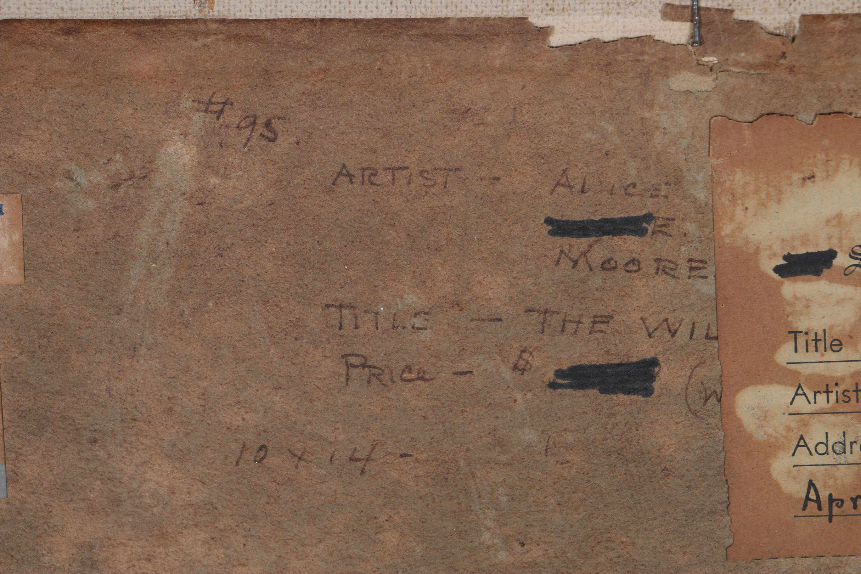 Alice Browning Doughten Original Oil Painting "Spring Greens"