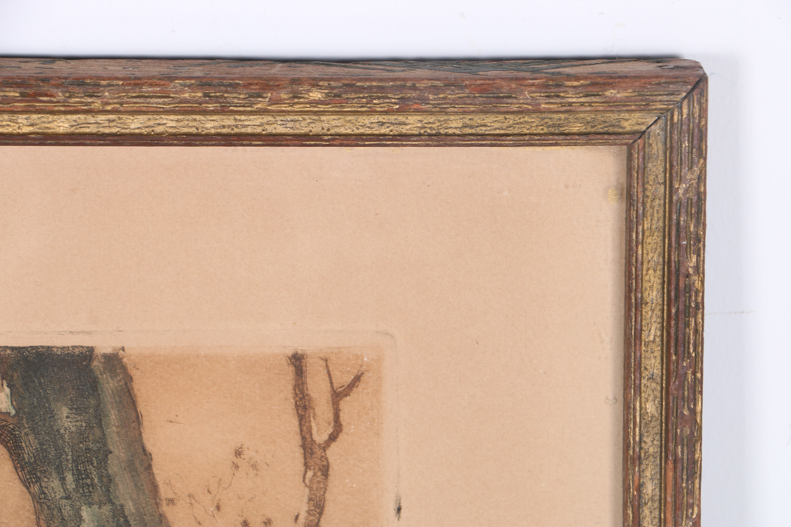 Pair of Louis Davril Etching Aquatint "Le Moulin Rose" and "Le Russian En Hiver"