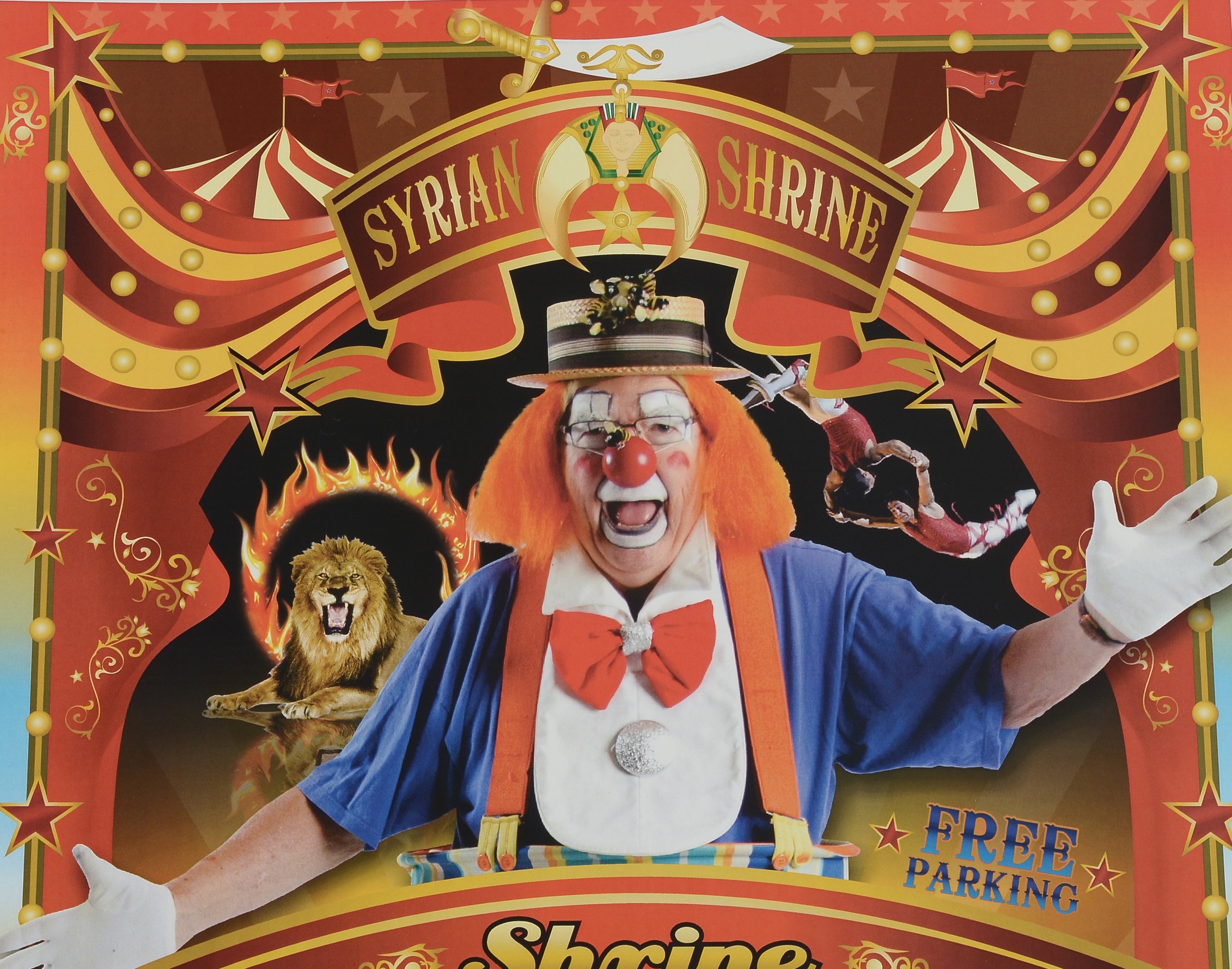Four 2012 Shrine Circus Posters From Gardens