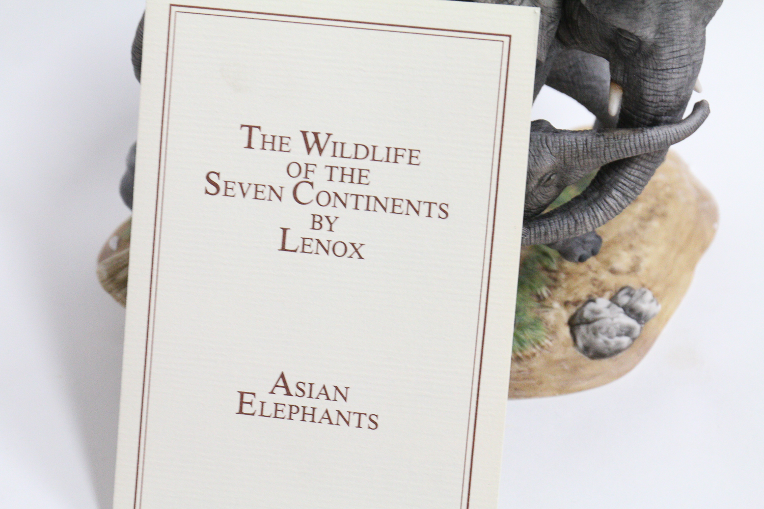 "The Wildlife of the Seven Continents" Figurine Set by Lenox