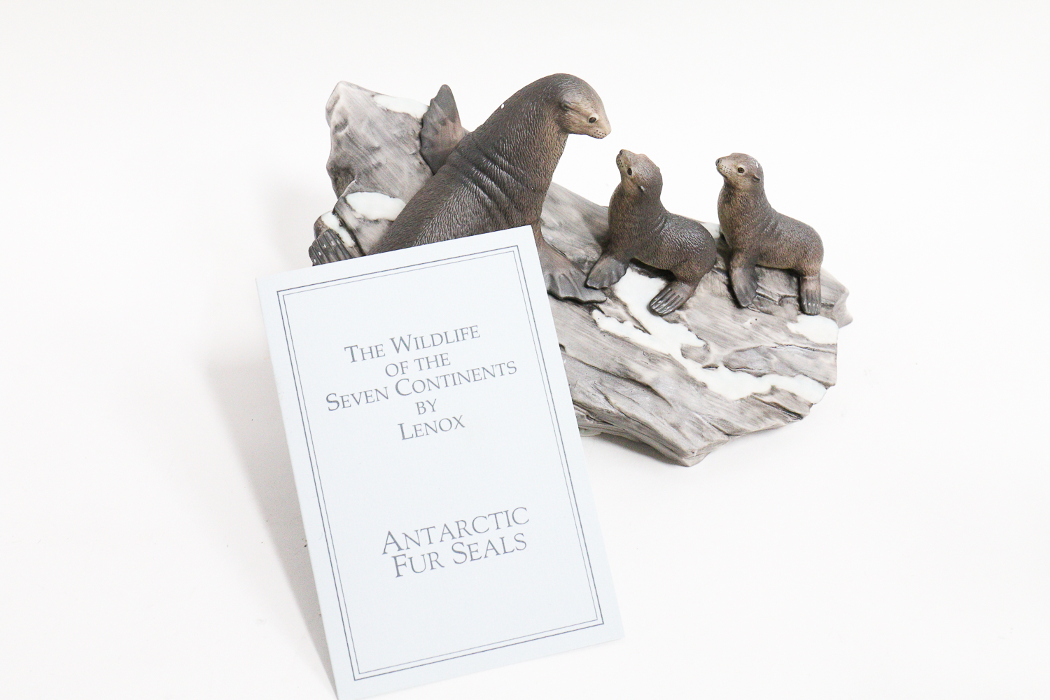 "The Wildlife of the Seven Continents" Figurine Set by Lenox