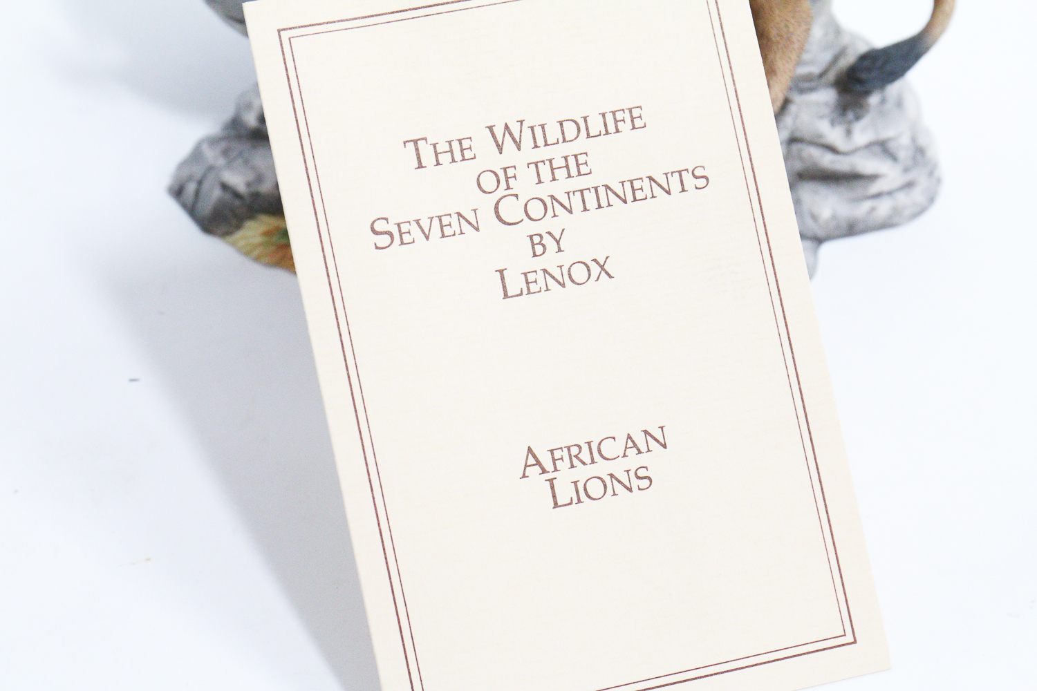 "The Wildlife of the Seven Continents" Figurine Set by Lenox
