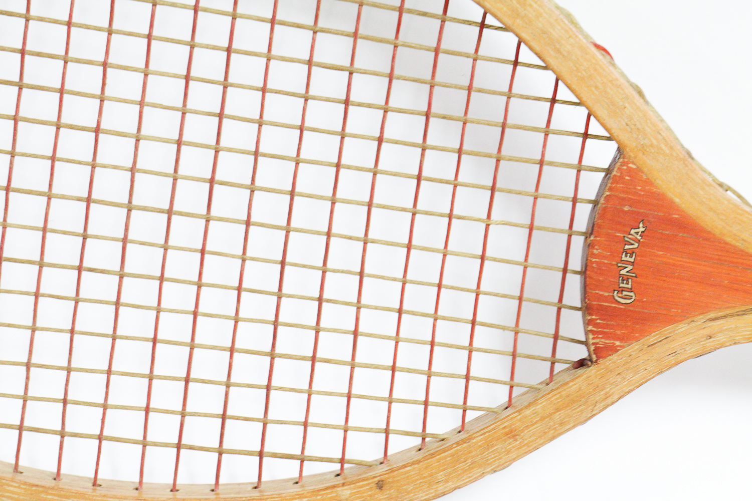 Vintage "Nassau" and "Geneva" Spalding Wood Tennis Rackets