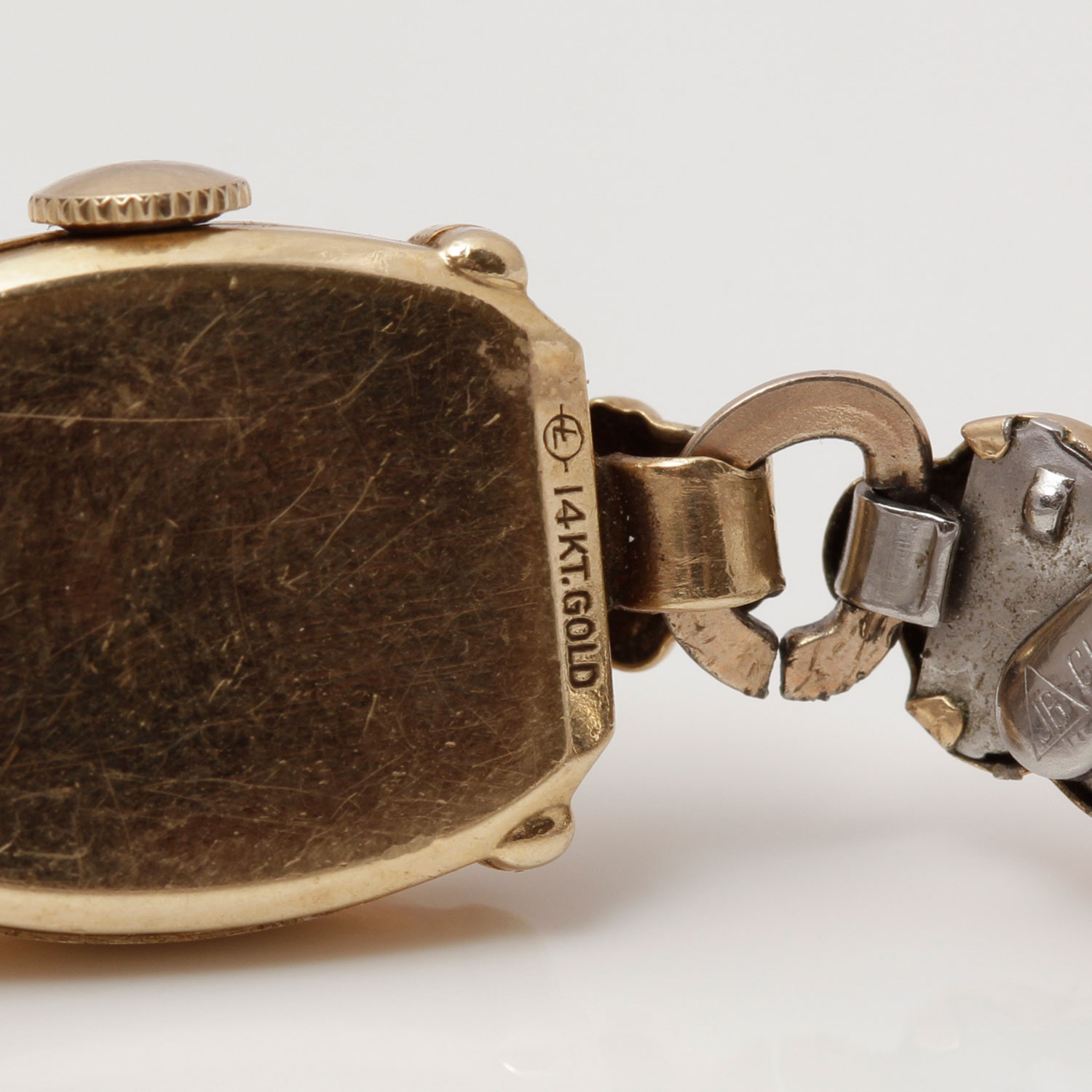 Vintage 14K Yellow Gold Wittnauer Ladies Evening Watch