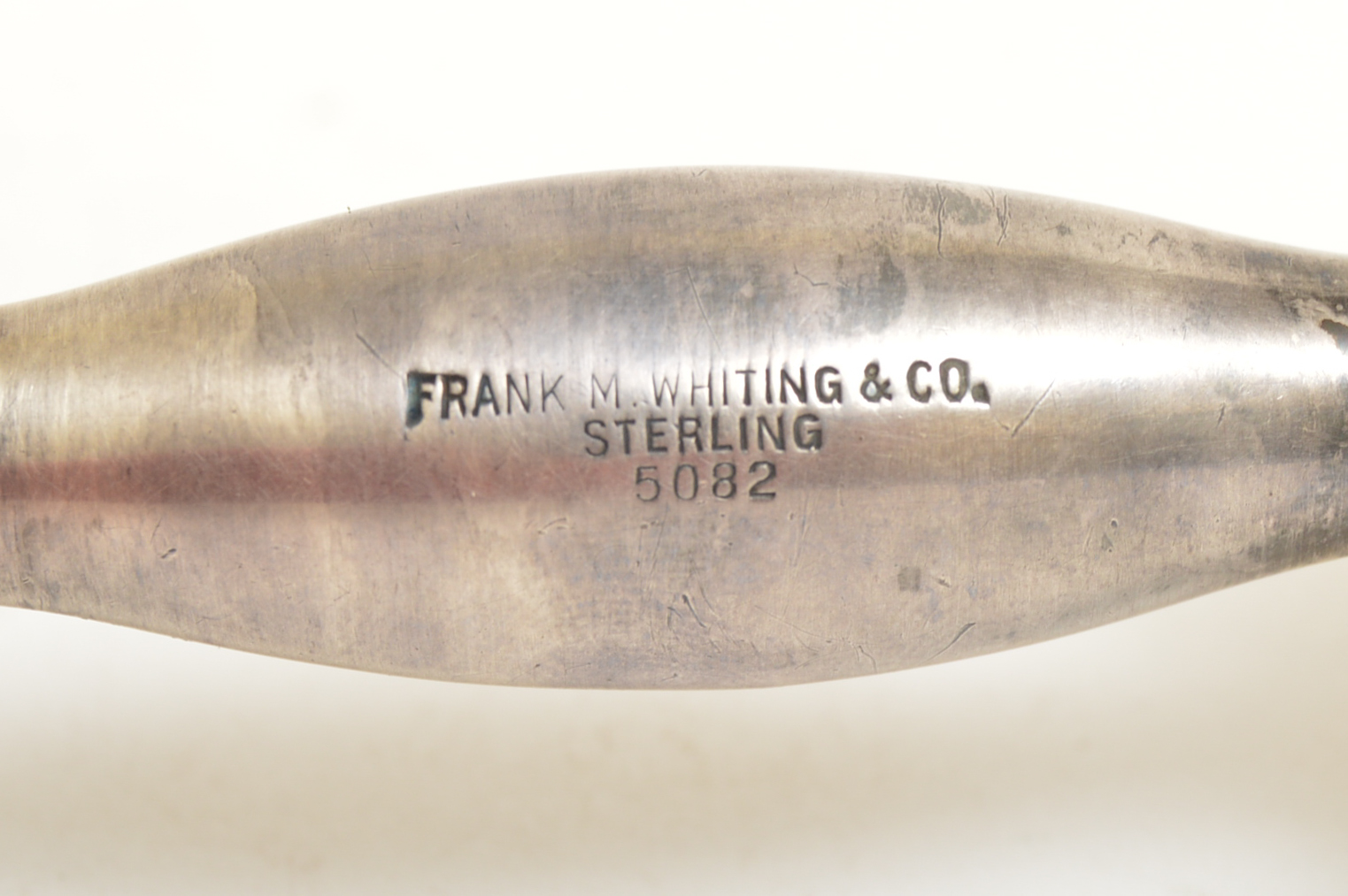 Vintage Frank M. Whiting Co. Sterling Silver Baby Rattle