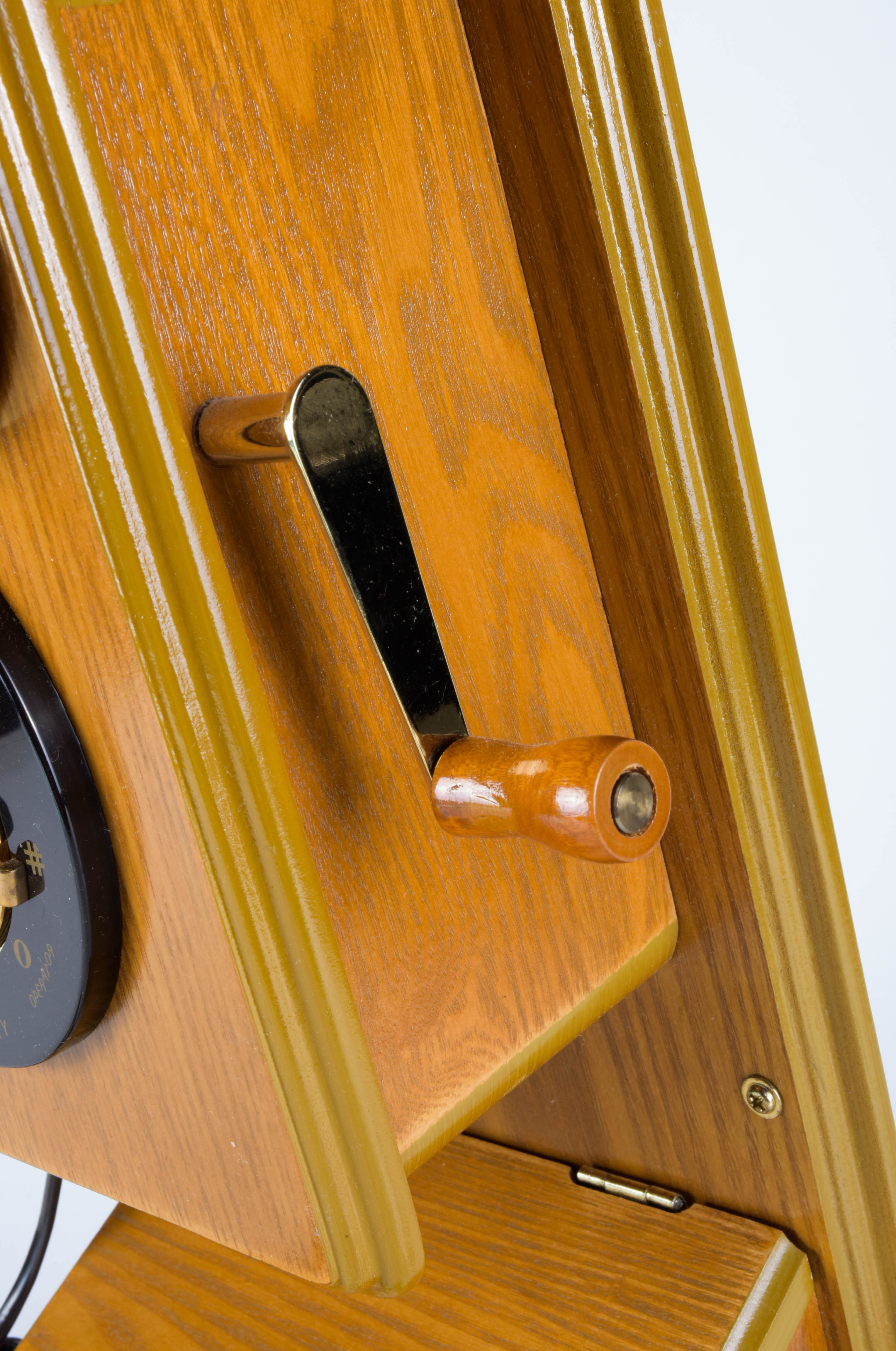 Vintage Style Reproduction Wooden Wall Phone