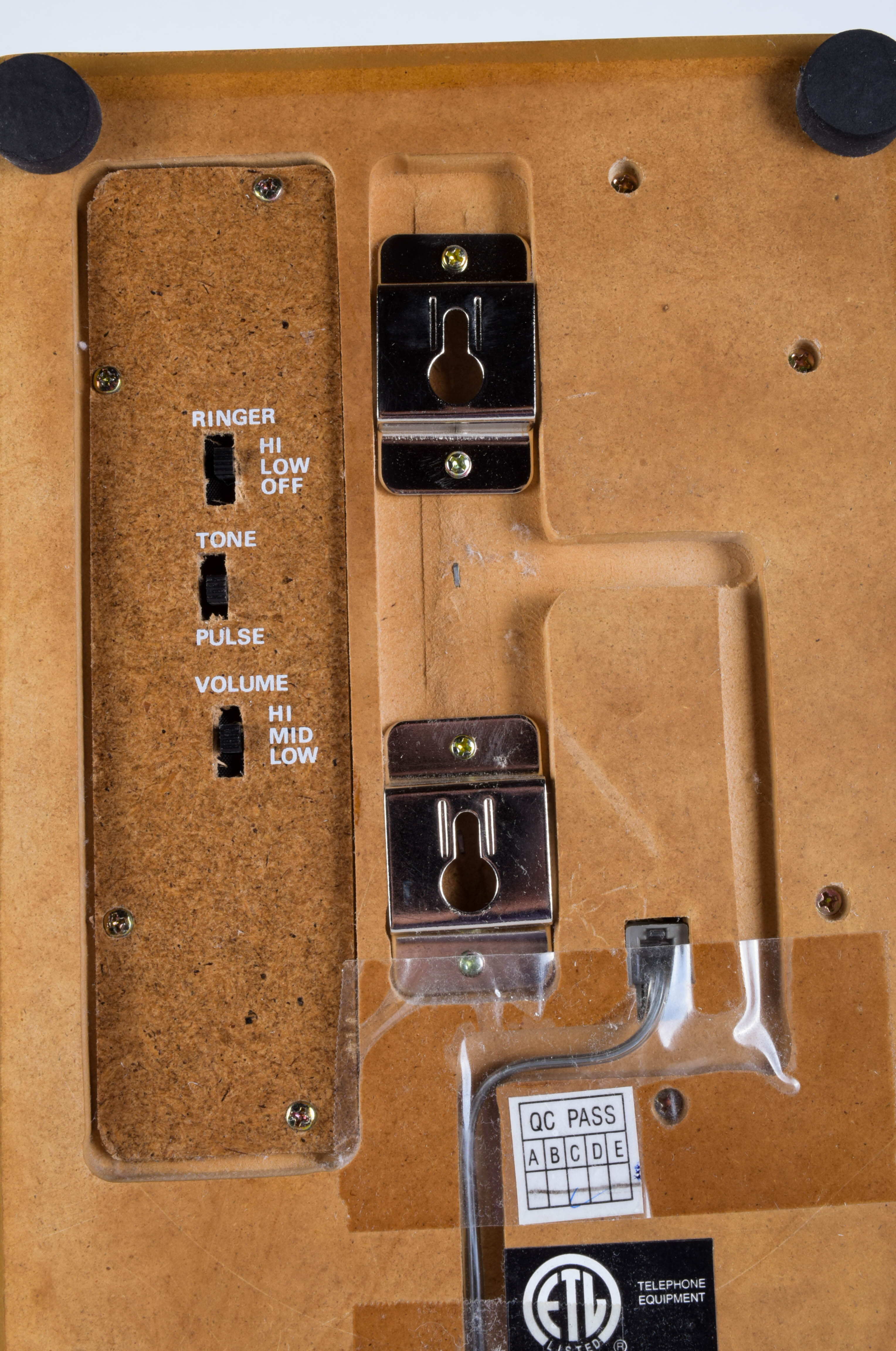 Vintage Style Reproduction Wooden Wall Phone