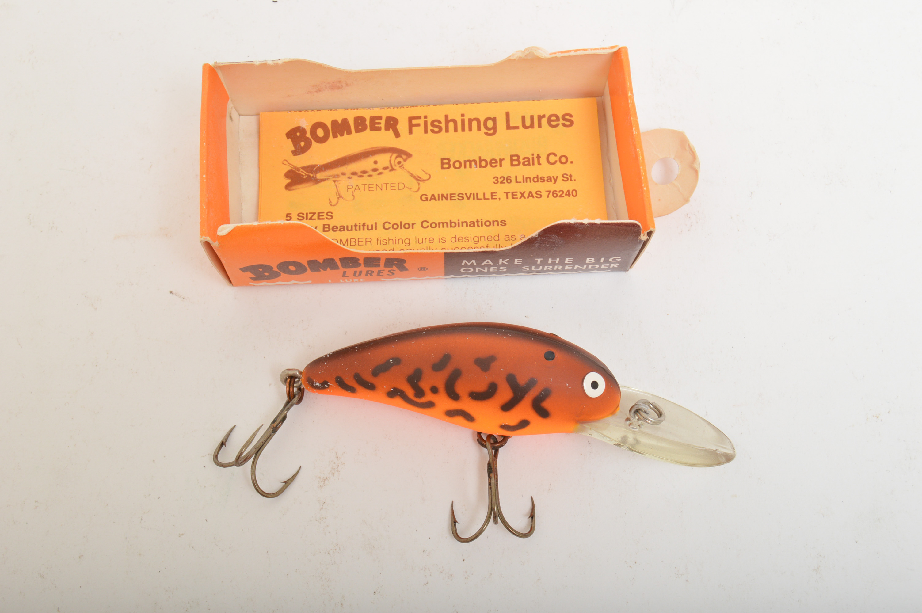 Vintage Bomber Fishing Lures