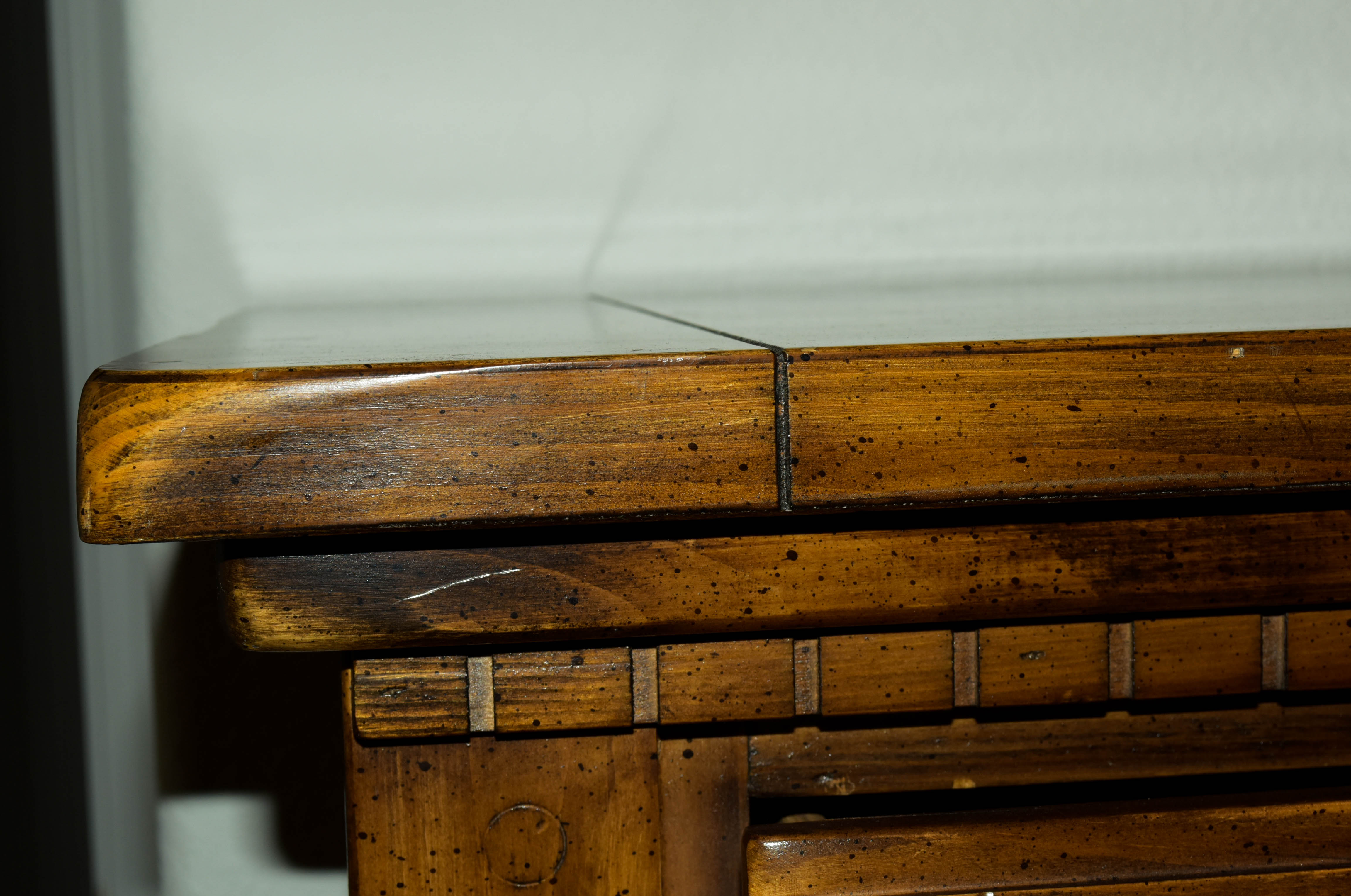 Solid Wood Tall Bureau