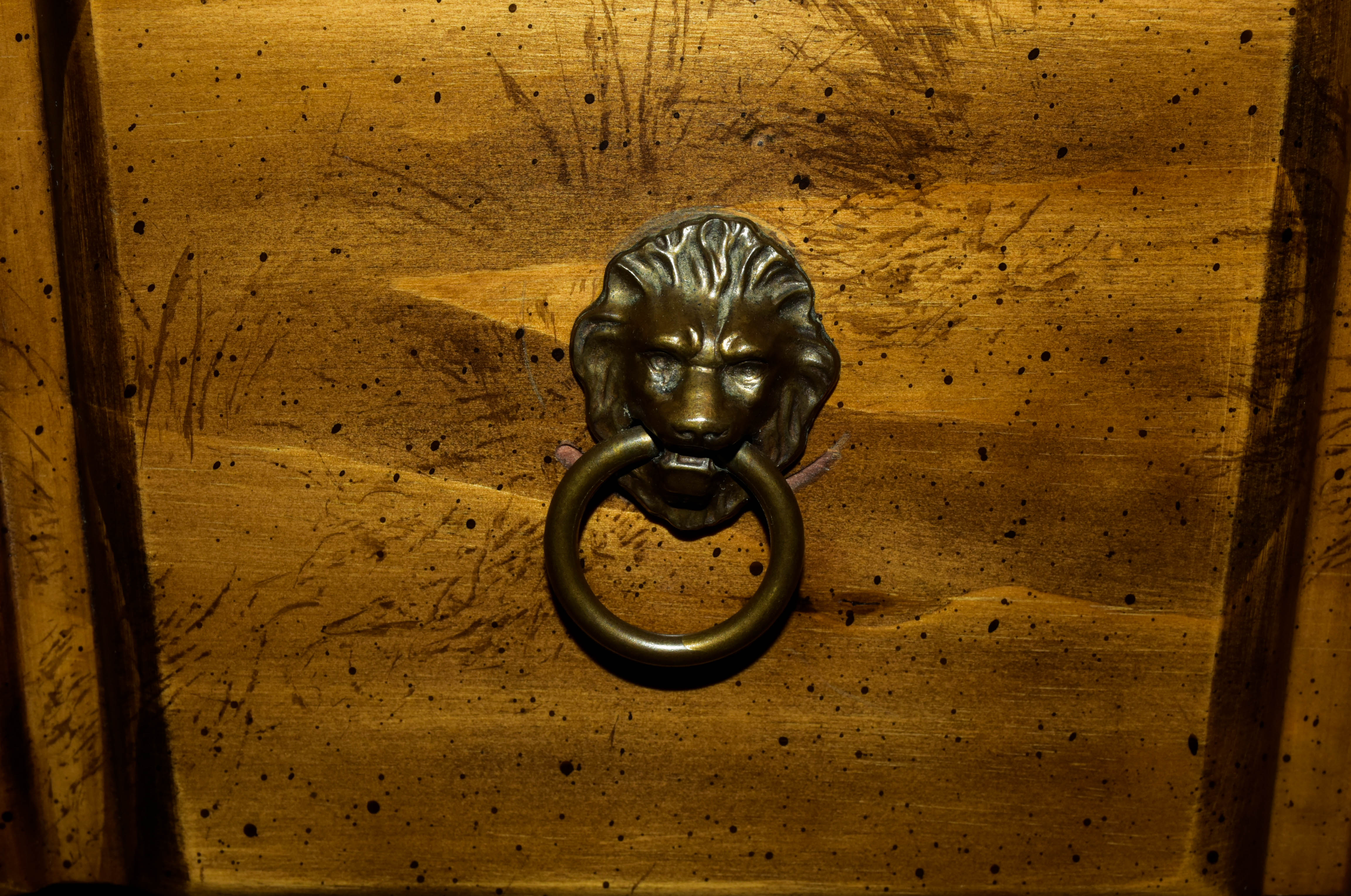 Solid Wood Tall Bureau