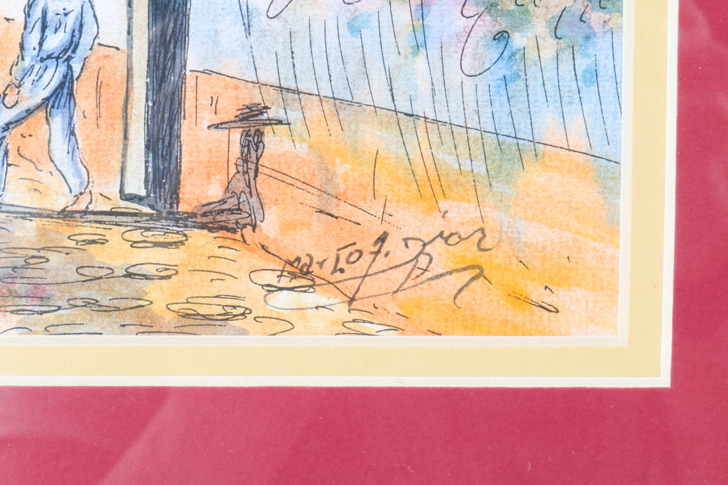 Pair of Framed Caribbean Watercolors