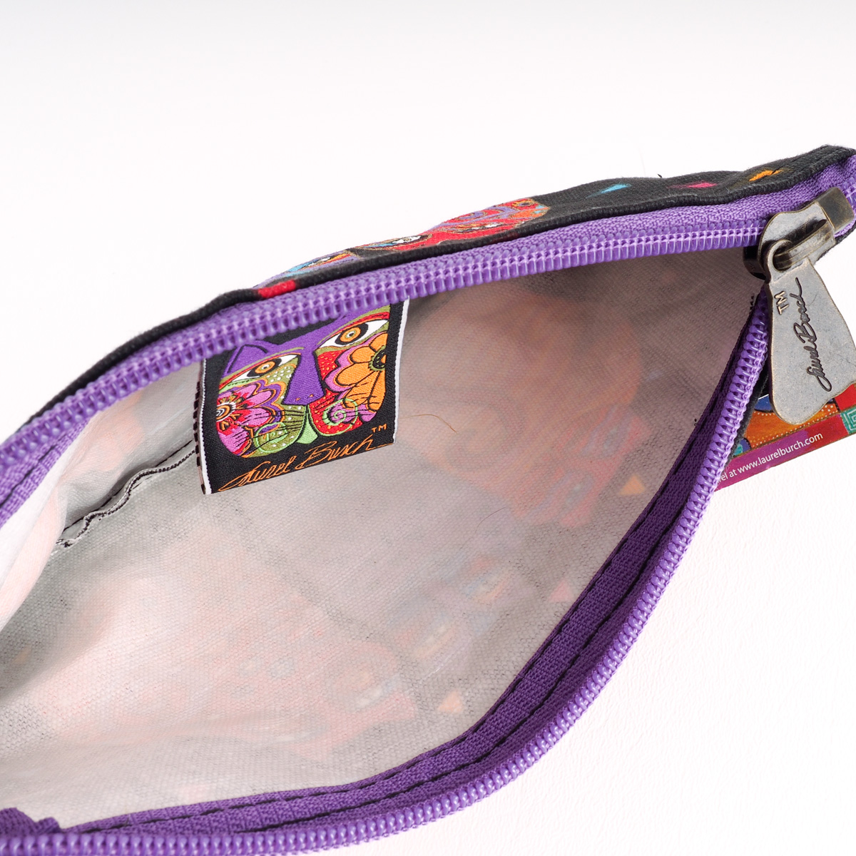 Four Laurel Burch Colorful Graphic Canvas Bags