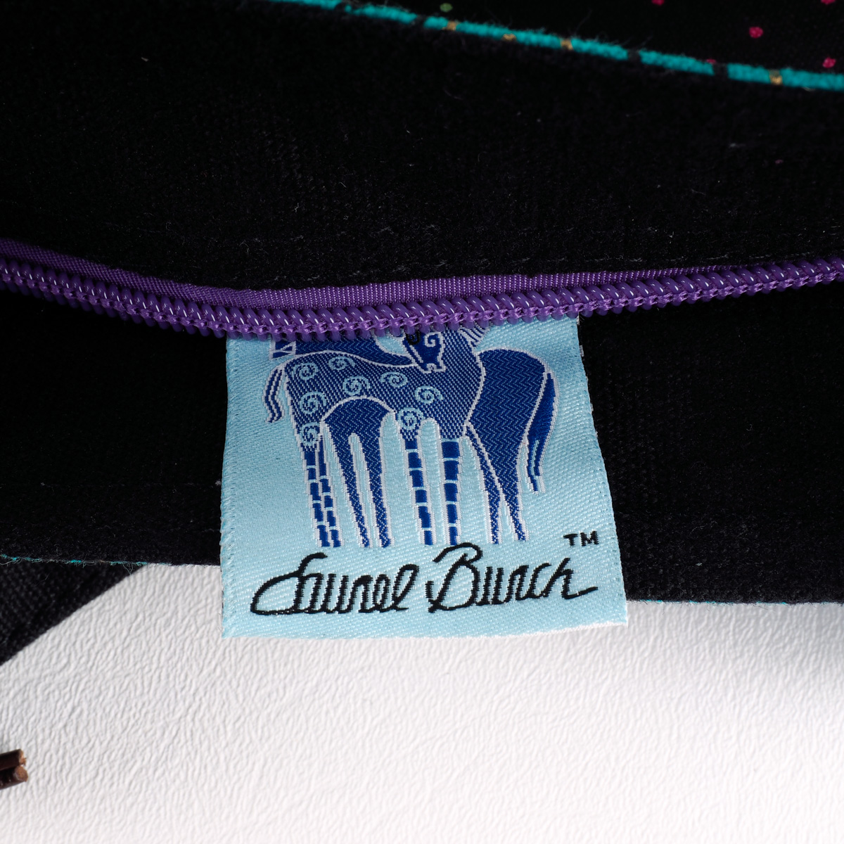 Four Laurel Burch Colorful Graphic Canvas Bags