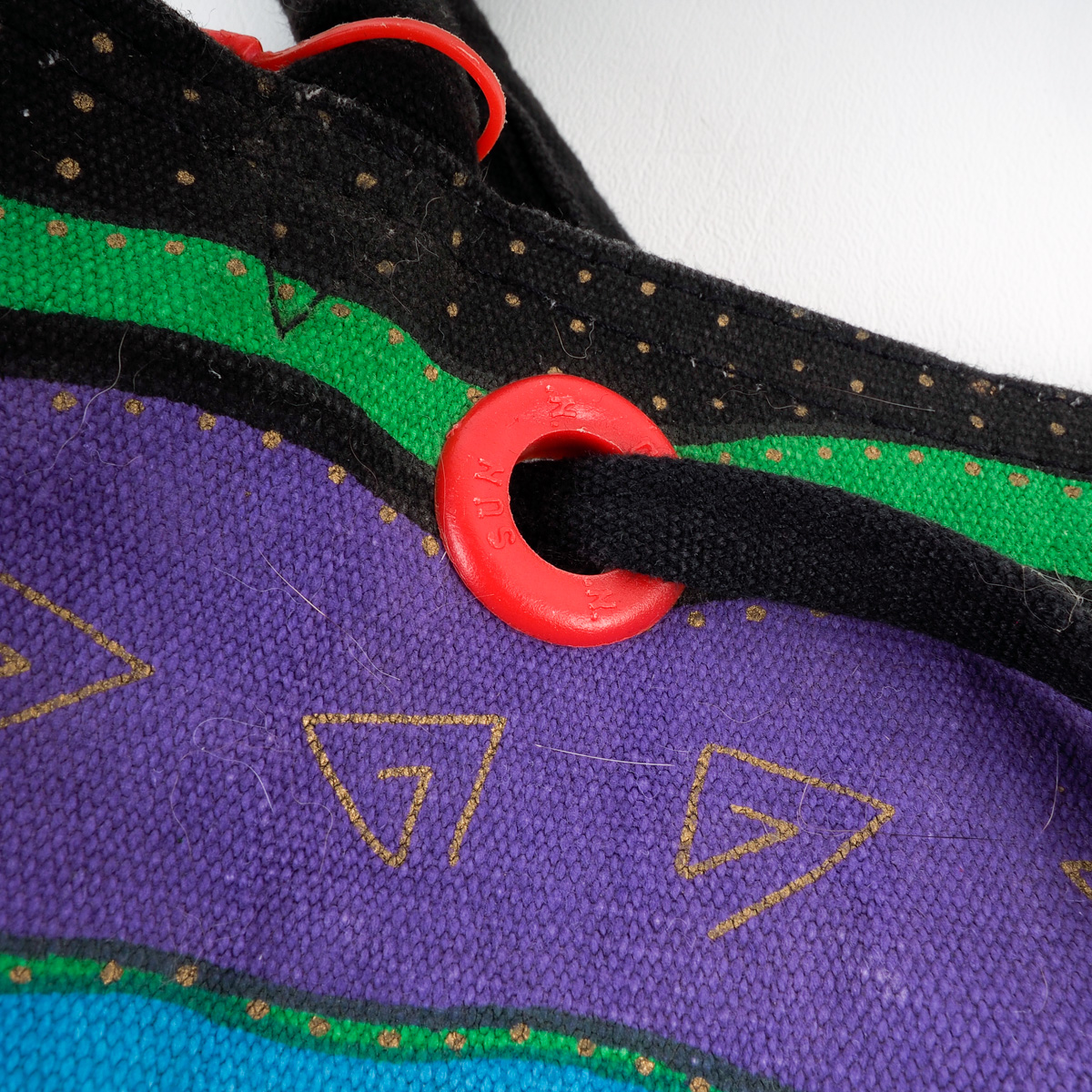 Four Laurel Burch Colorful Graphic Canvas Bags