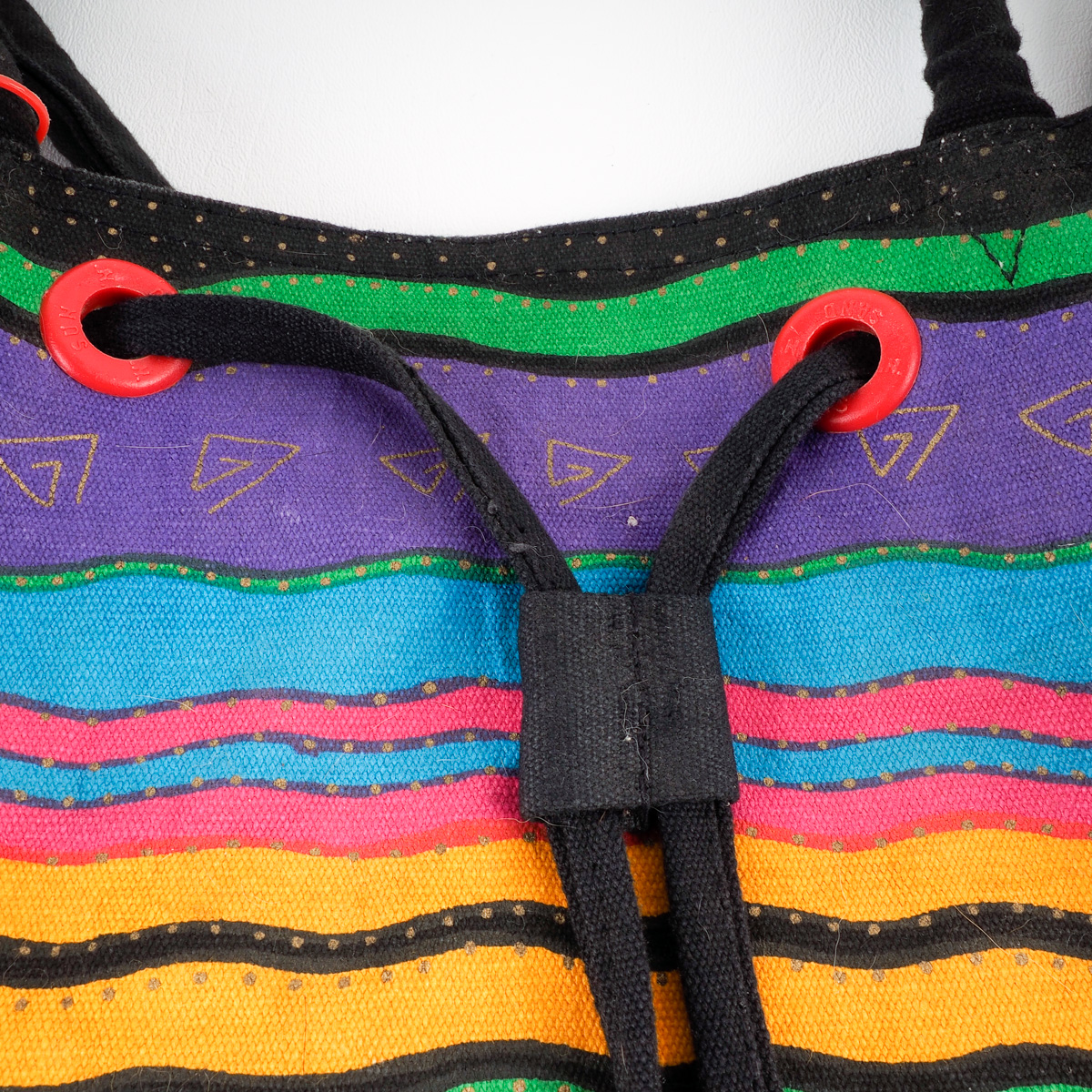 Four Laurel Burch Colorful Graphic Canvas Bags