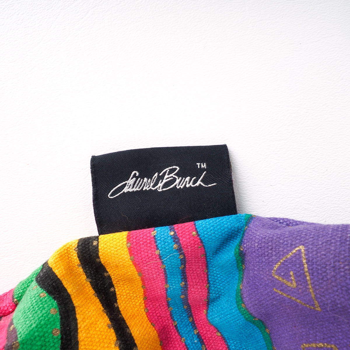 Four Laurel Burch Colorful Graphic Canvas Bags