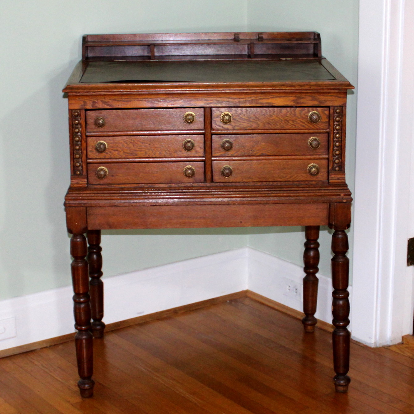 Antique Oak Standing Desk