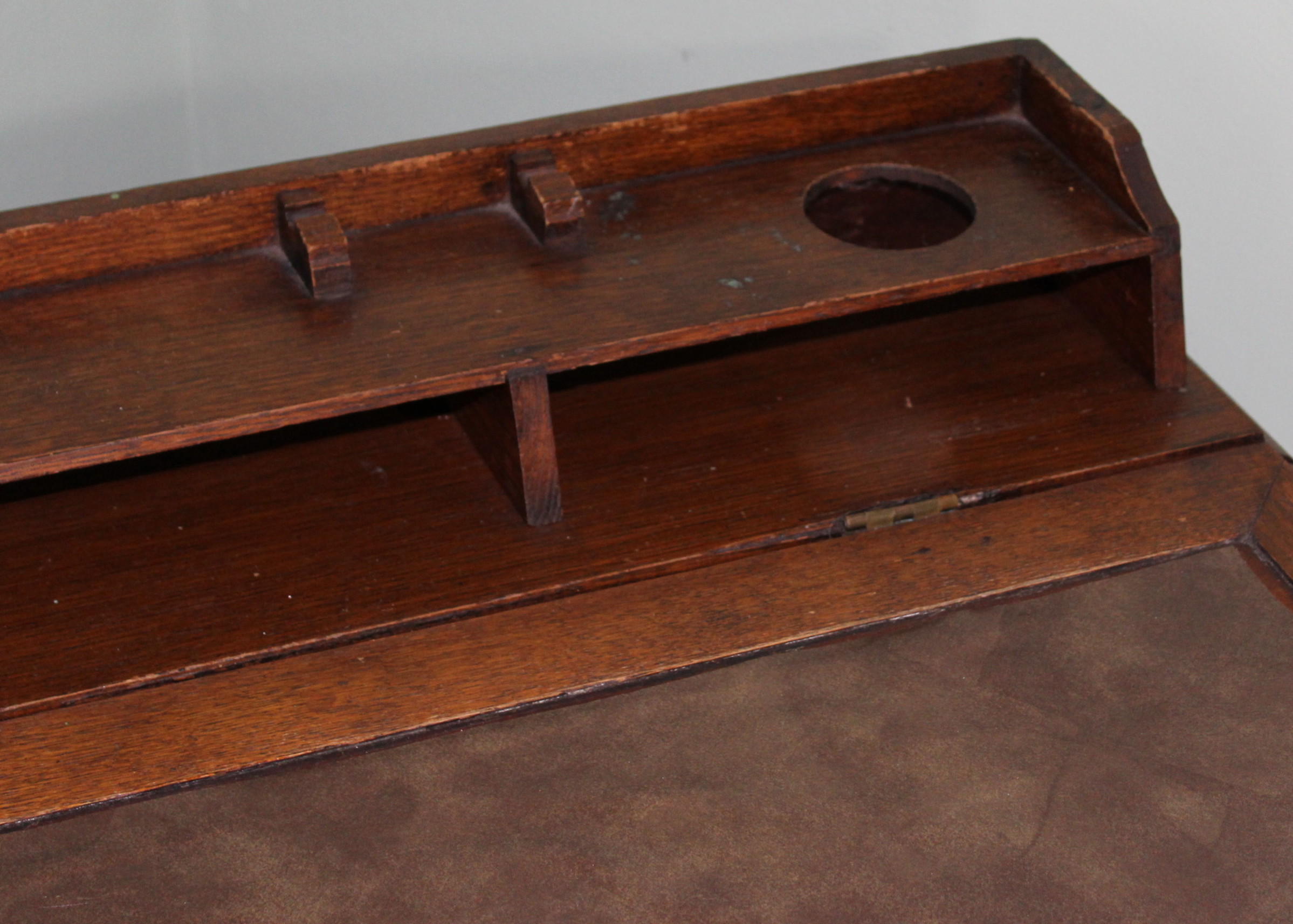 Antique Oak Standing Desk