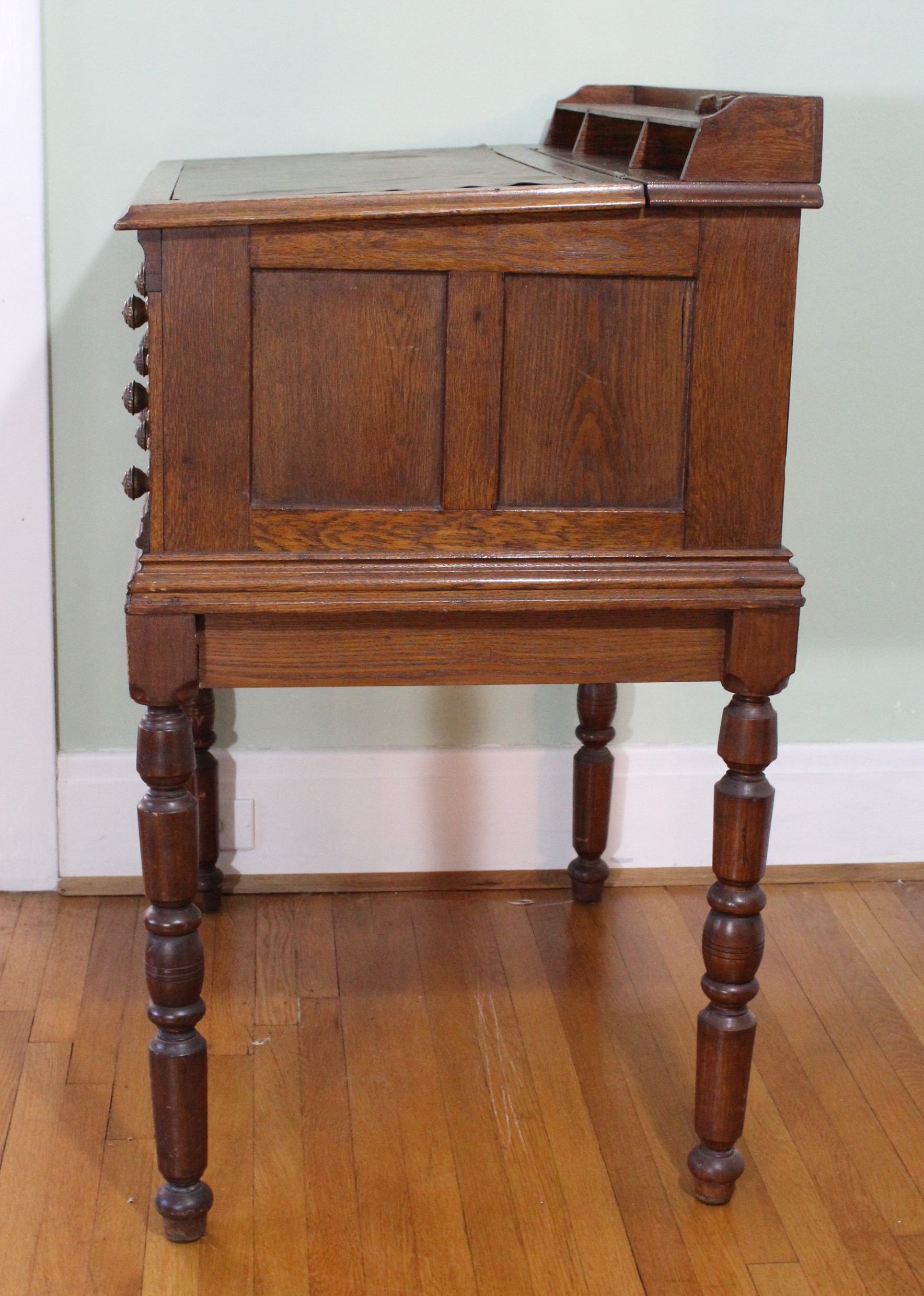 Antique Oak Standing Desk