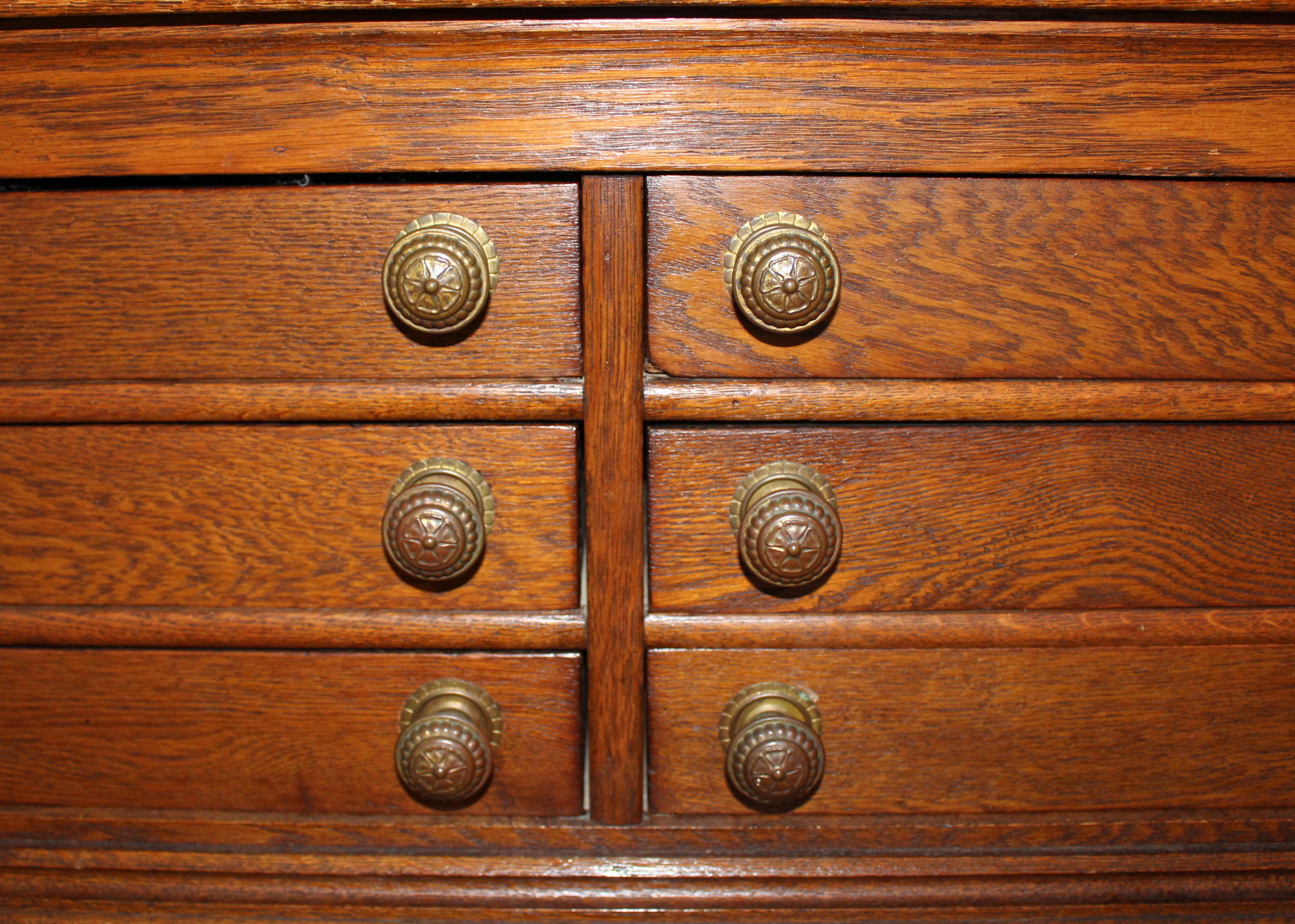 Antique Oak Standing Desk