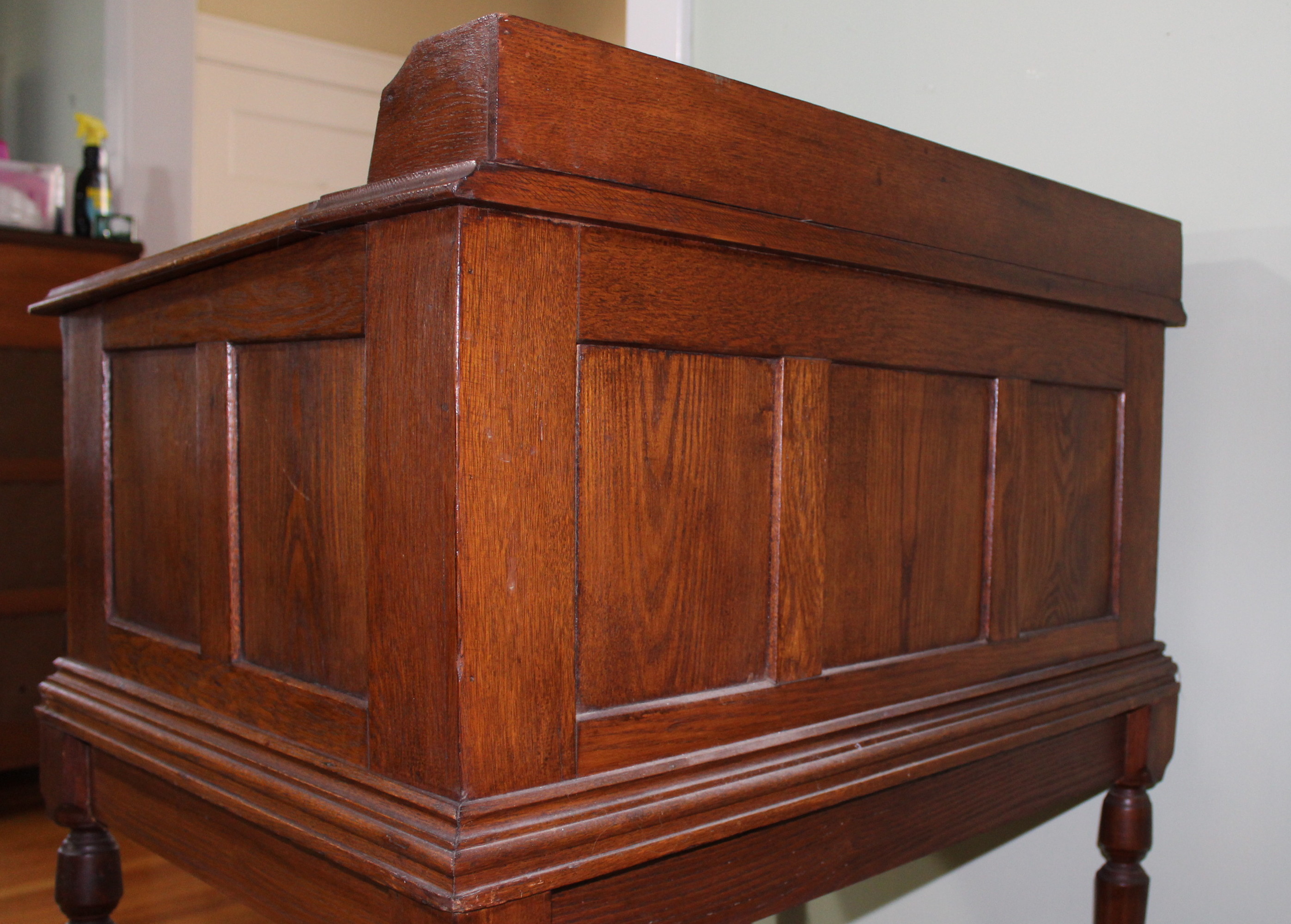 Antique Oak Standing Desk