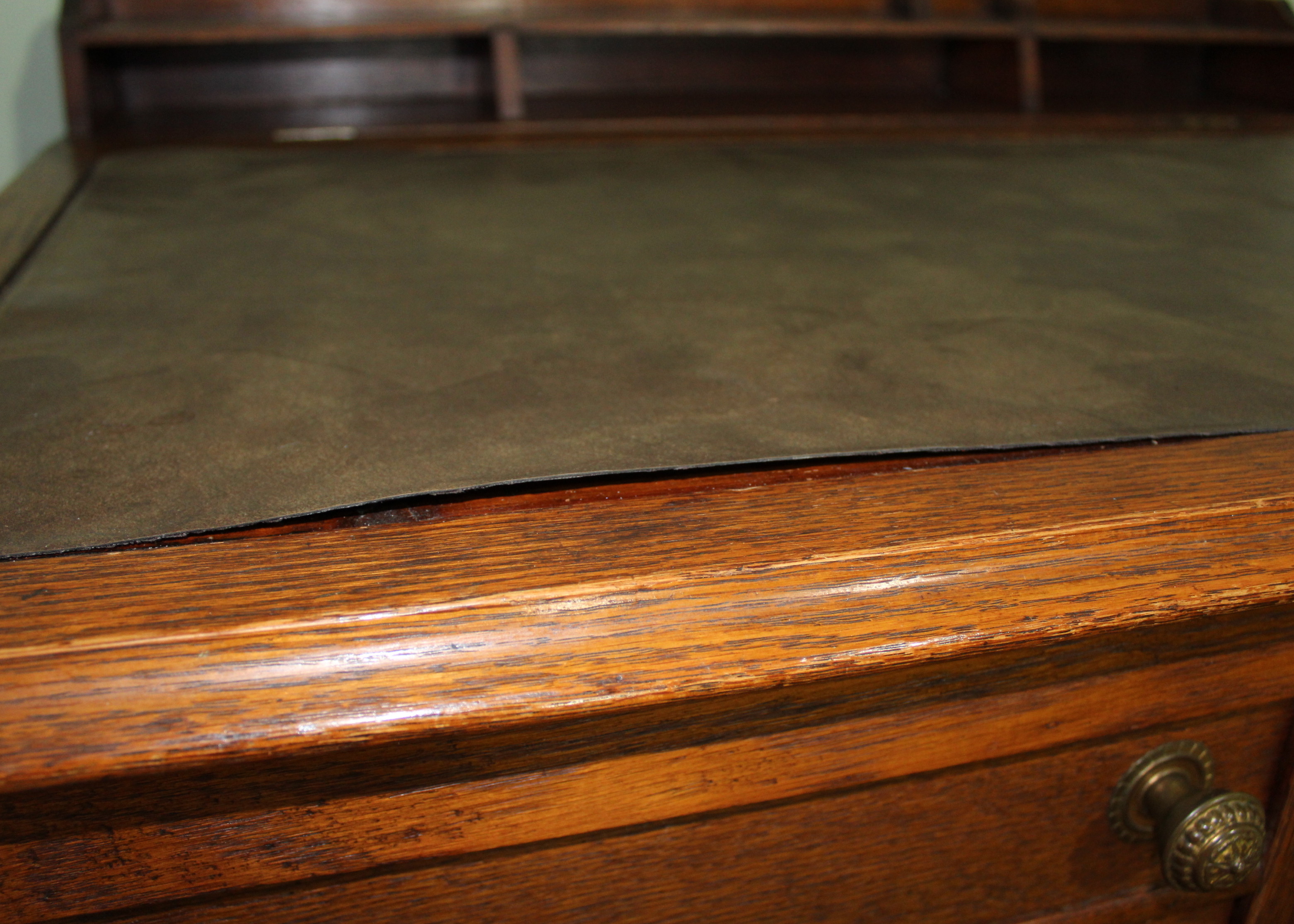 Antique Oak Standing Desk