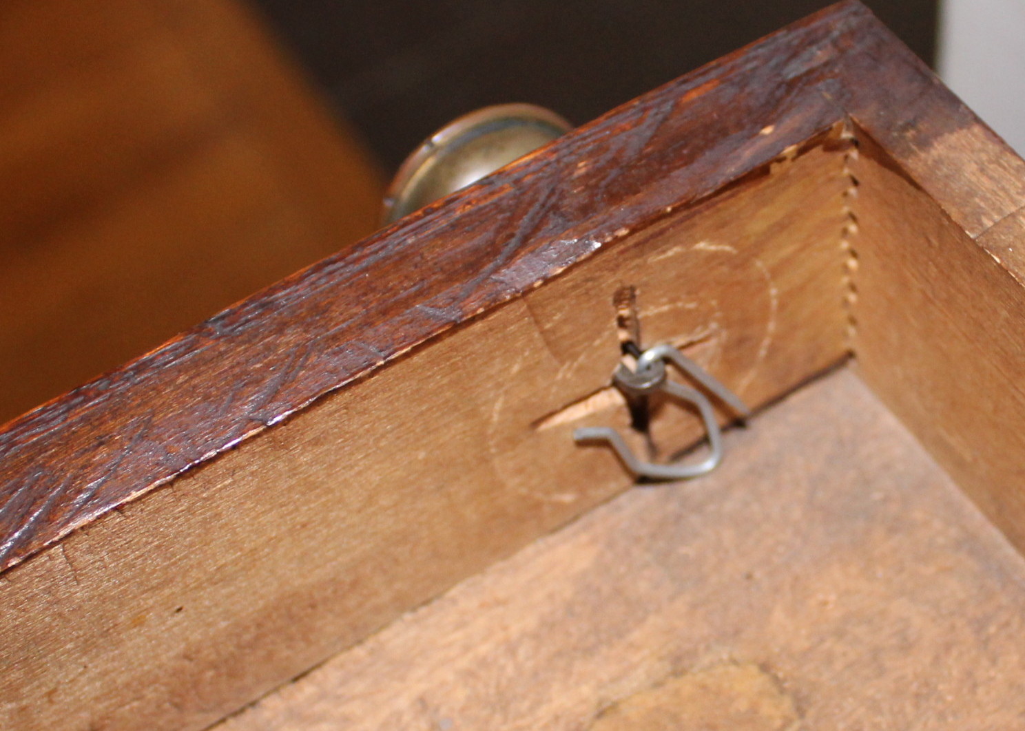 Antique Oak Standing Desk