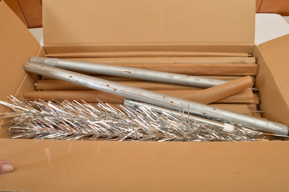 Mid-Century Metal Trees Corporation 6 1/2 Feet Aluminum Christmas Tree