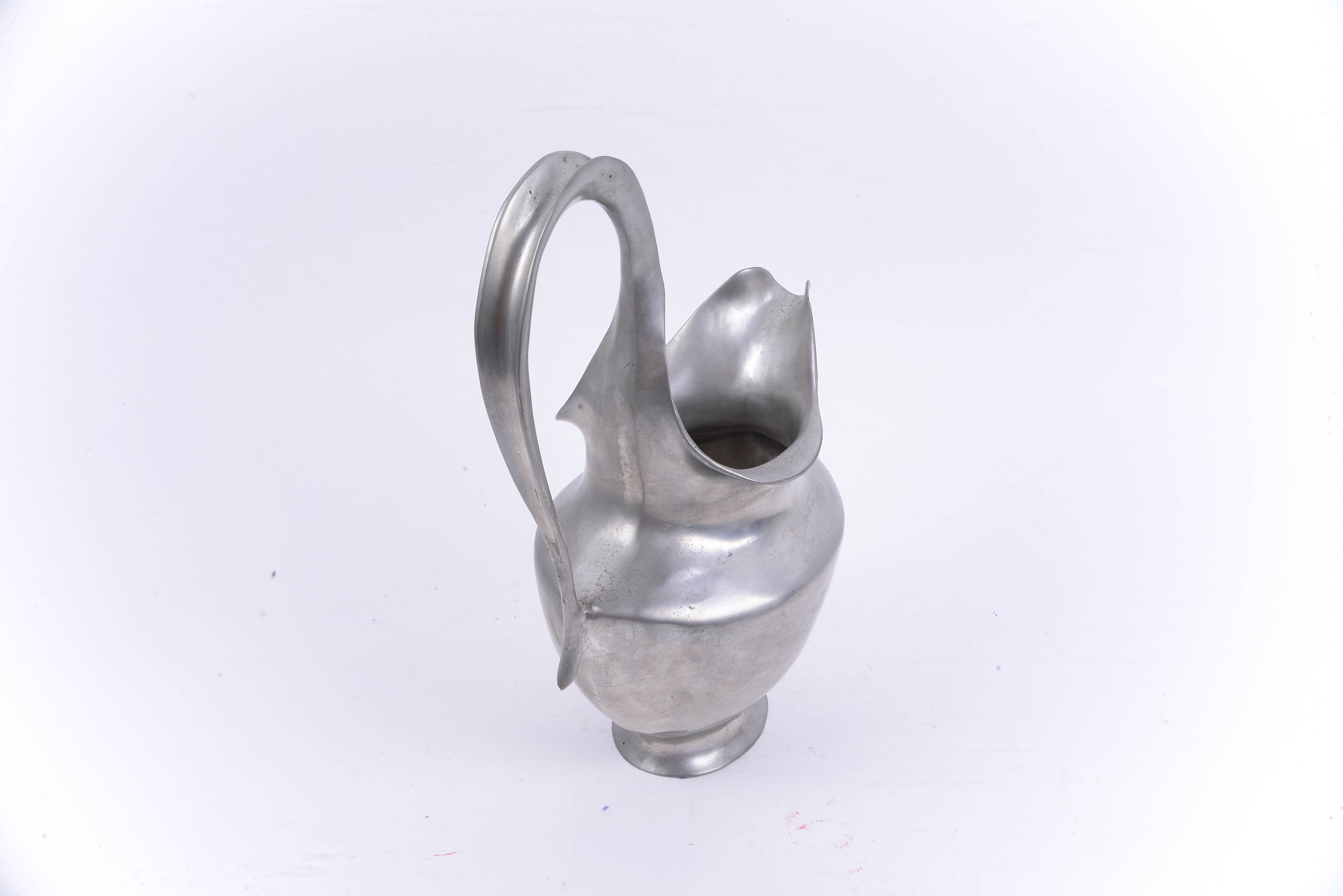 Castor Cooper "Modernist" Pewter Tea Set and Tray