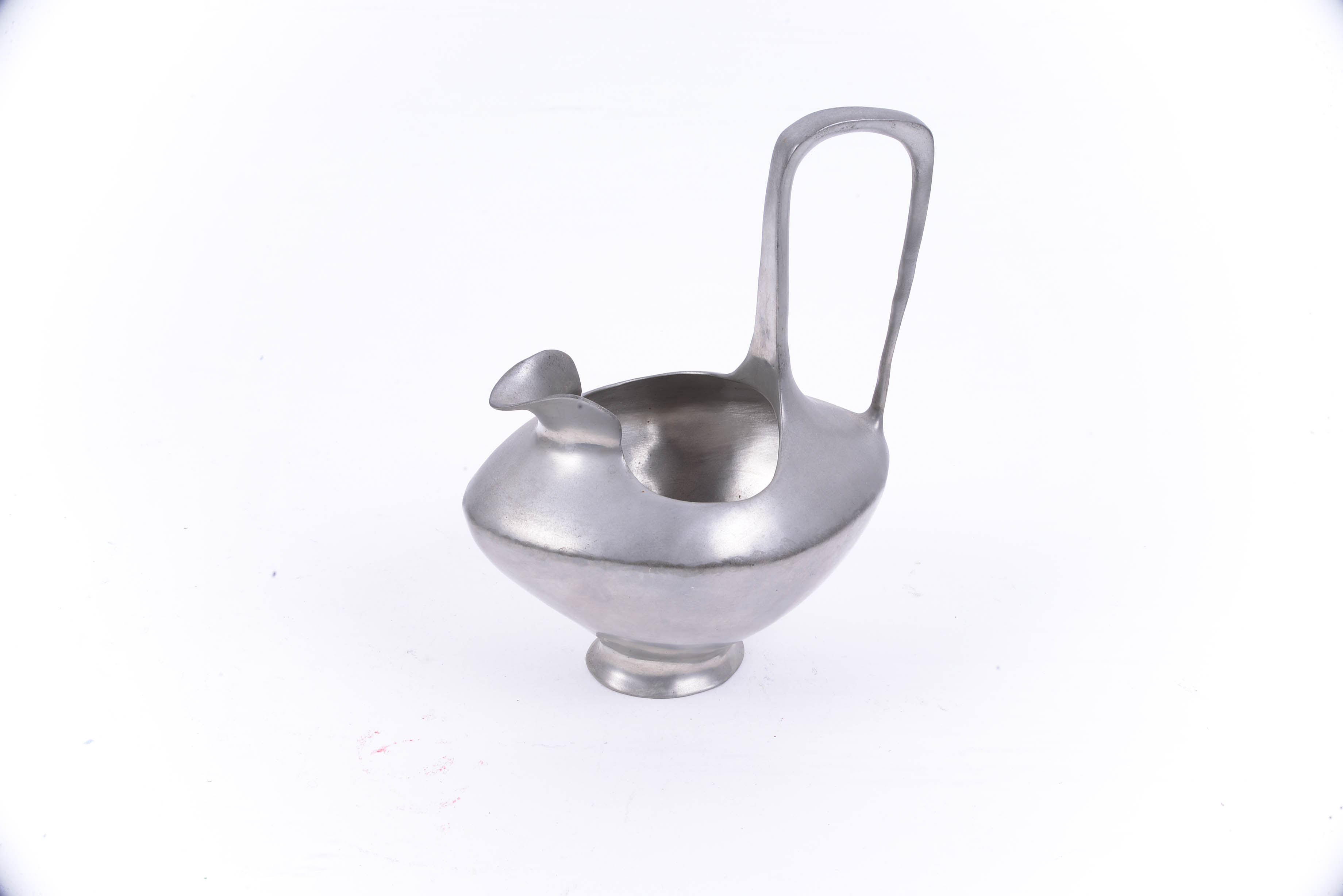 Castor Cooper "Modernist" Pewter Tea Set and Tray