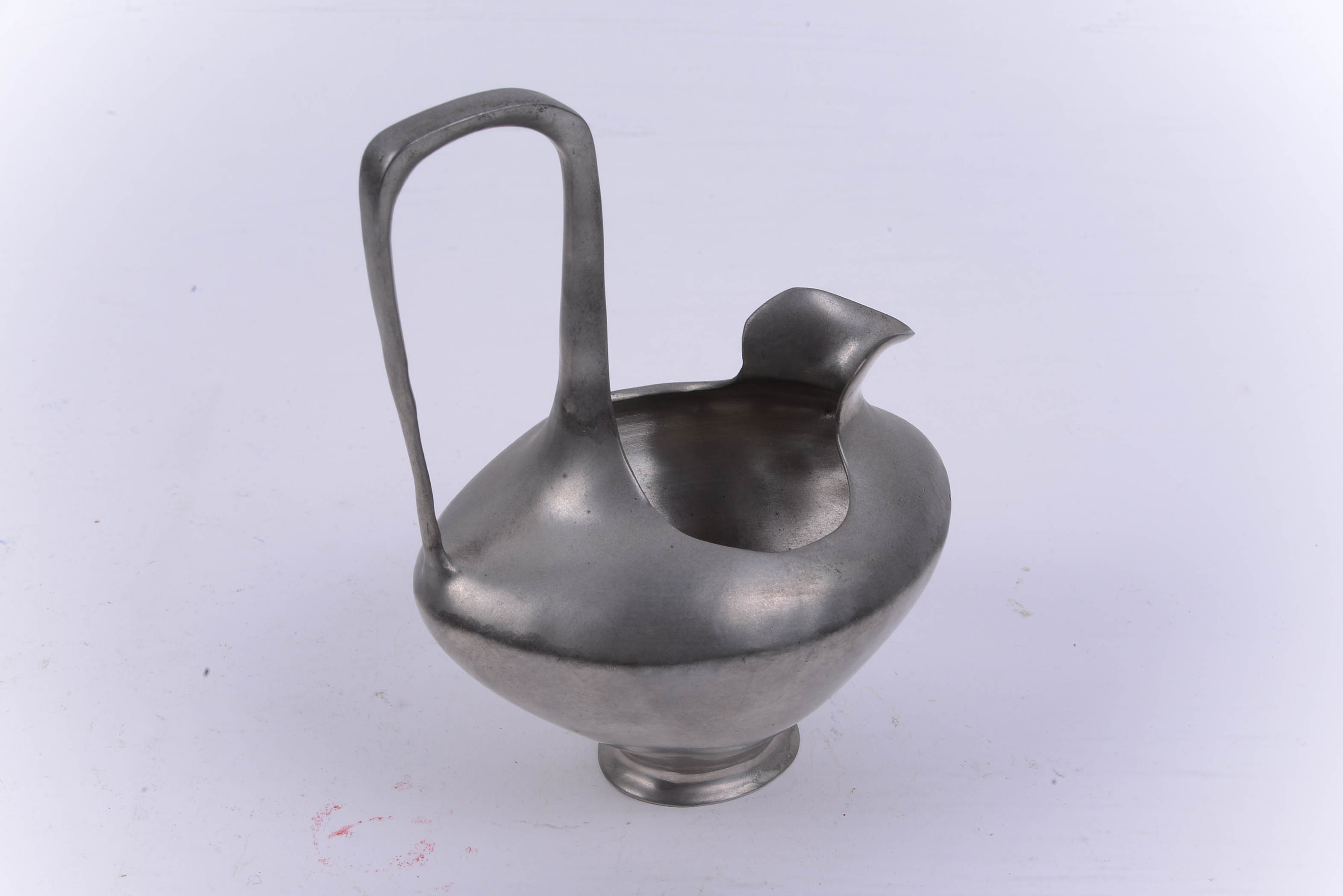 Castor Cooper "Modernist" Pewter Tea Set and Tray