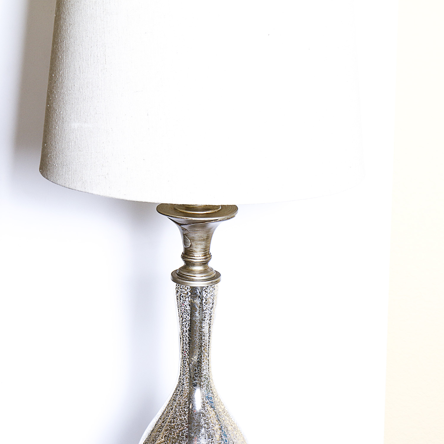 Cracked Glass Table Lamp