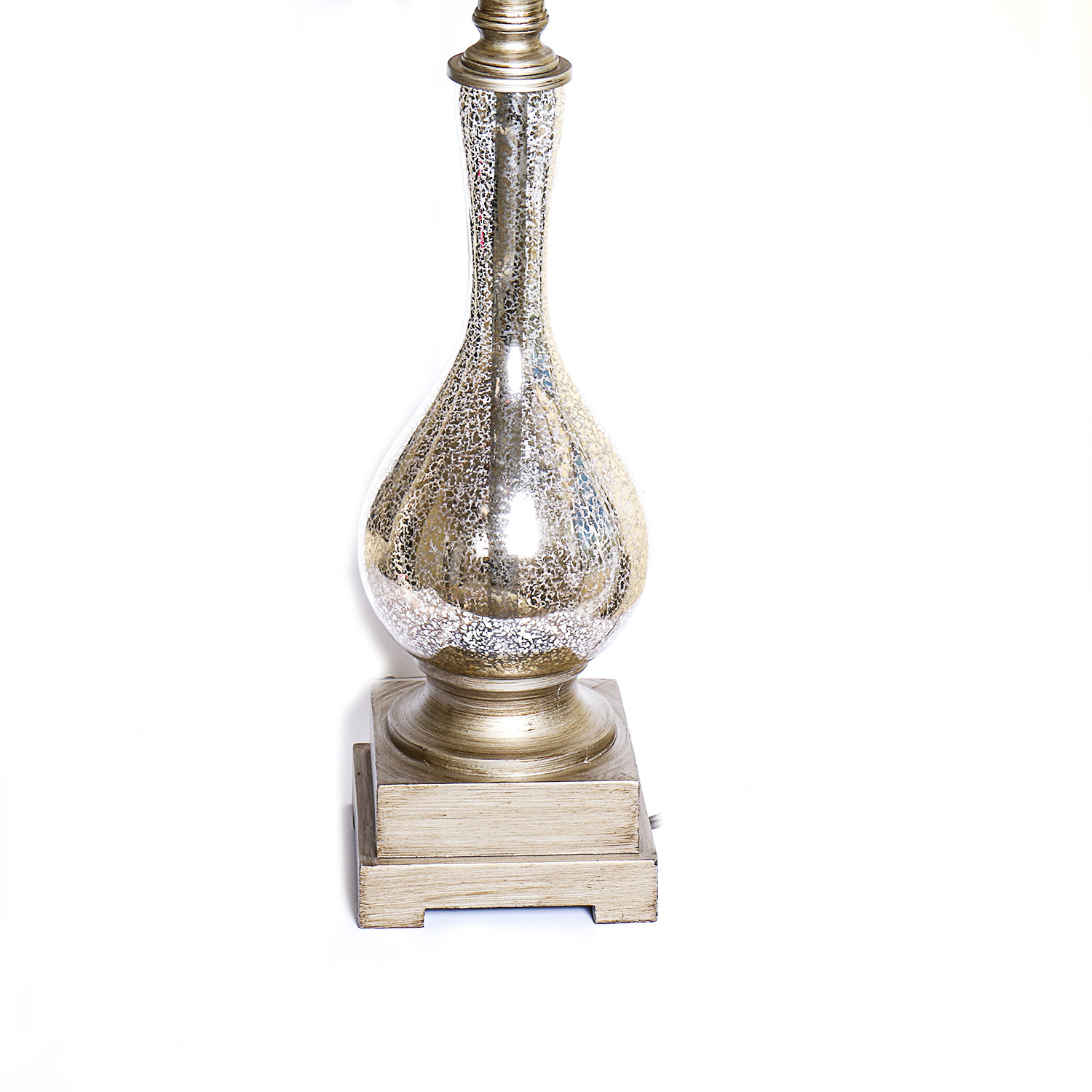 Cracked Glass Table Lamp