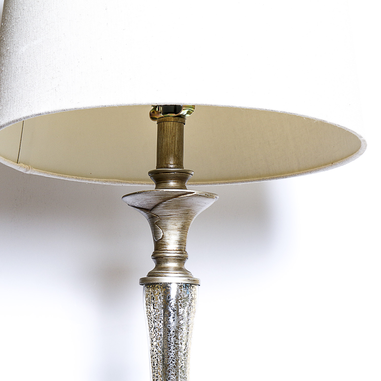 Cracked Glass Table Lamp