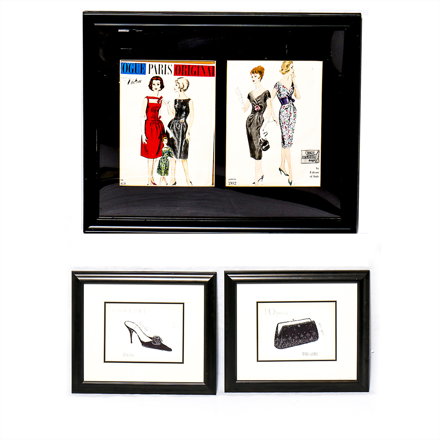 Framed Fashion Art