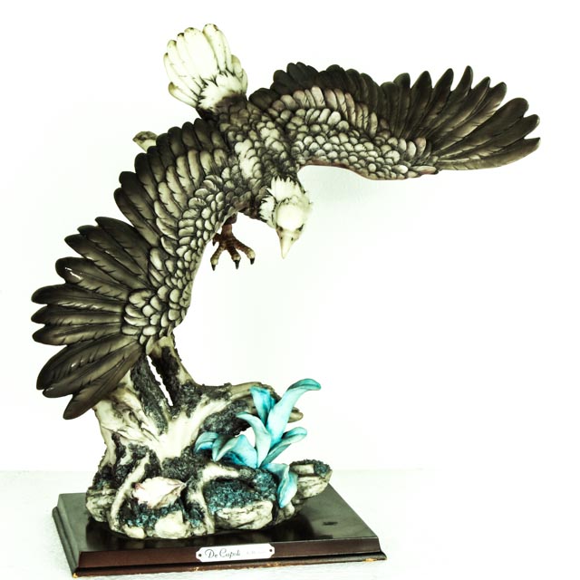 De Capoli Collection Bald Eagle Resin Sculpture