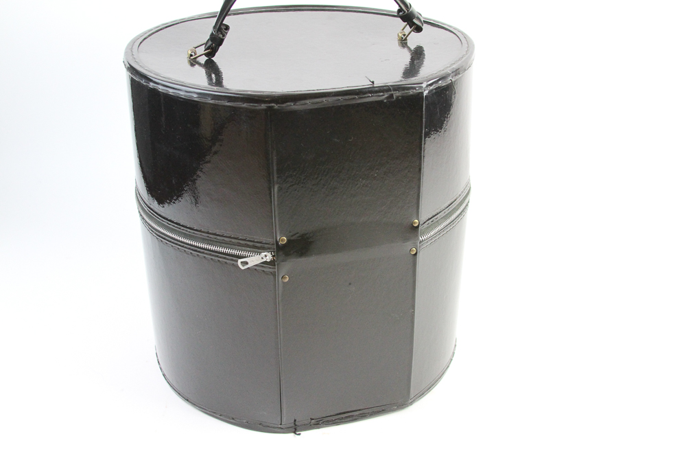 Vintage Wig, Form and Carrying Case