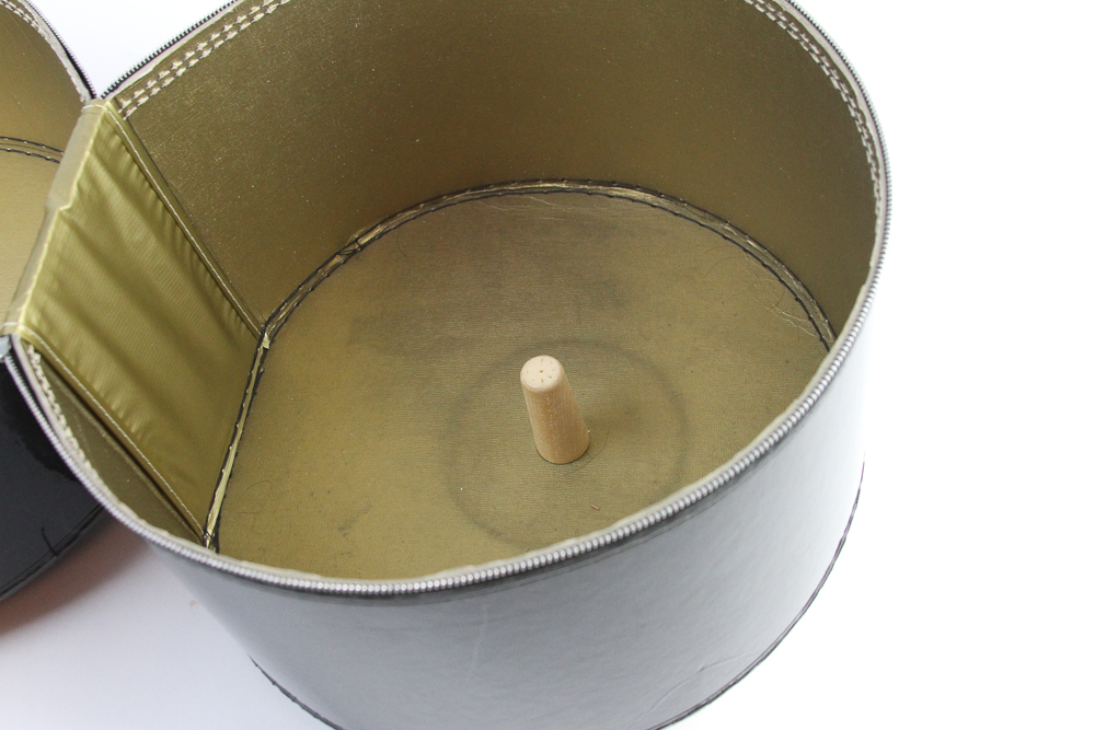 Vintage Wig, Form and Carrying Case