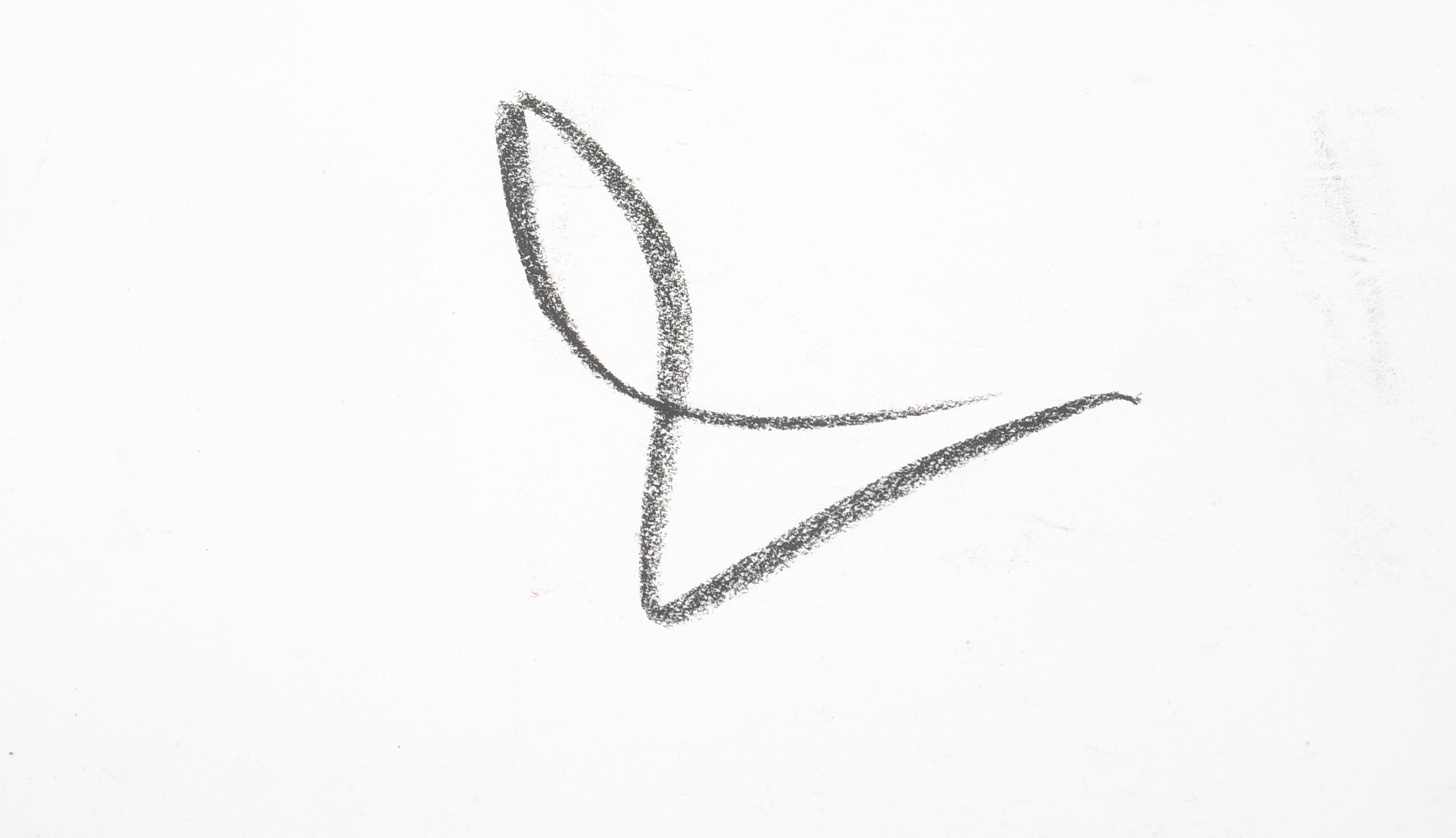 Robbie Kemper Original Charcoal Drawing "Nude #46"