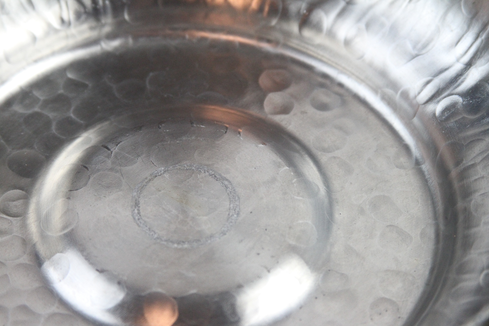 Assortment of Metal Serving Pieces incl. Hammered Aluminum