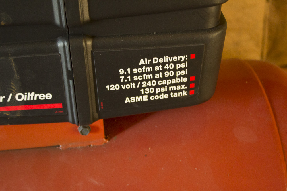 Craftsman 5HP 25Gal Air Compressor