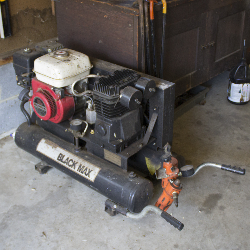 Sanborn "Black Max" Air Compressor