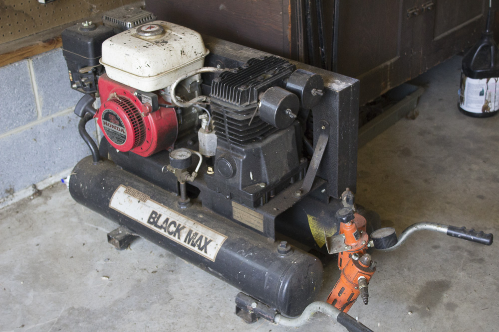 Sanborn "Black Max" Air Compressor