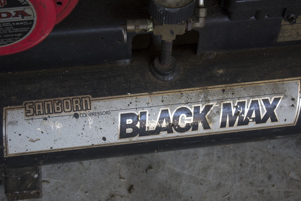 Sanborn "Black Max" Air Compressor