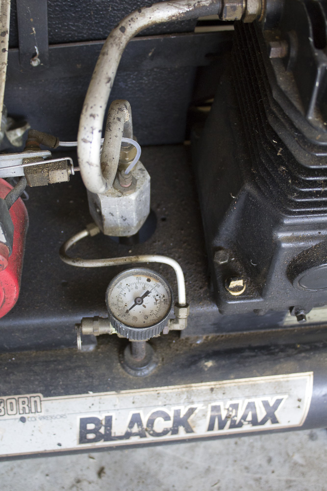 Sanborn "Black Max" Air Compressor