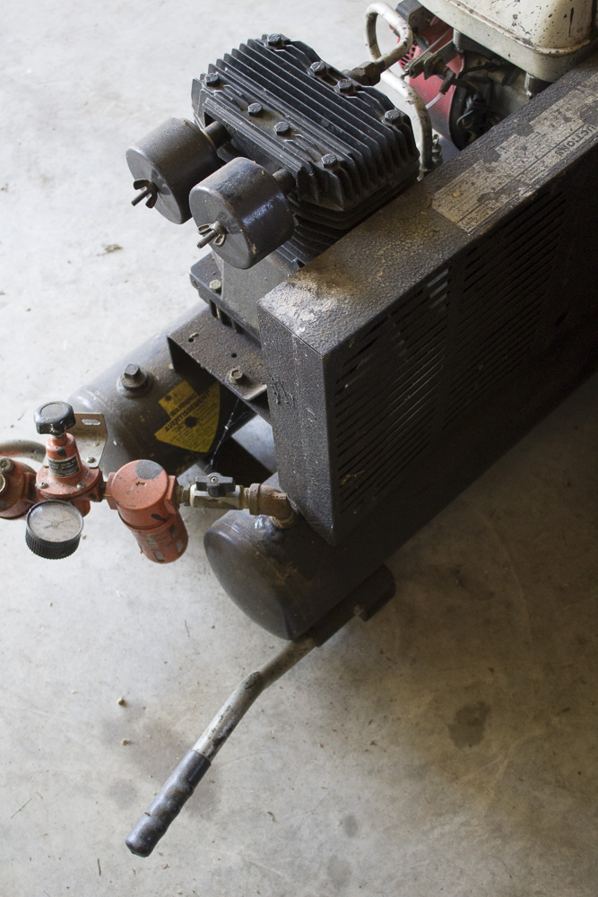 Sanborn "Black Max" Air Compressor