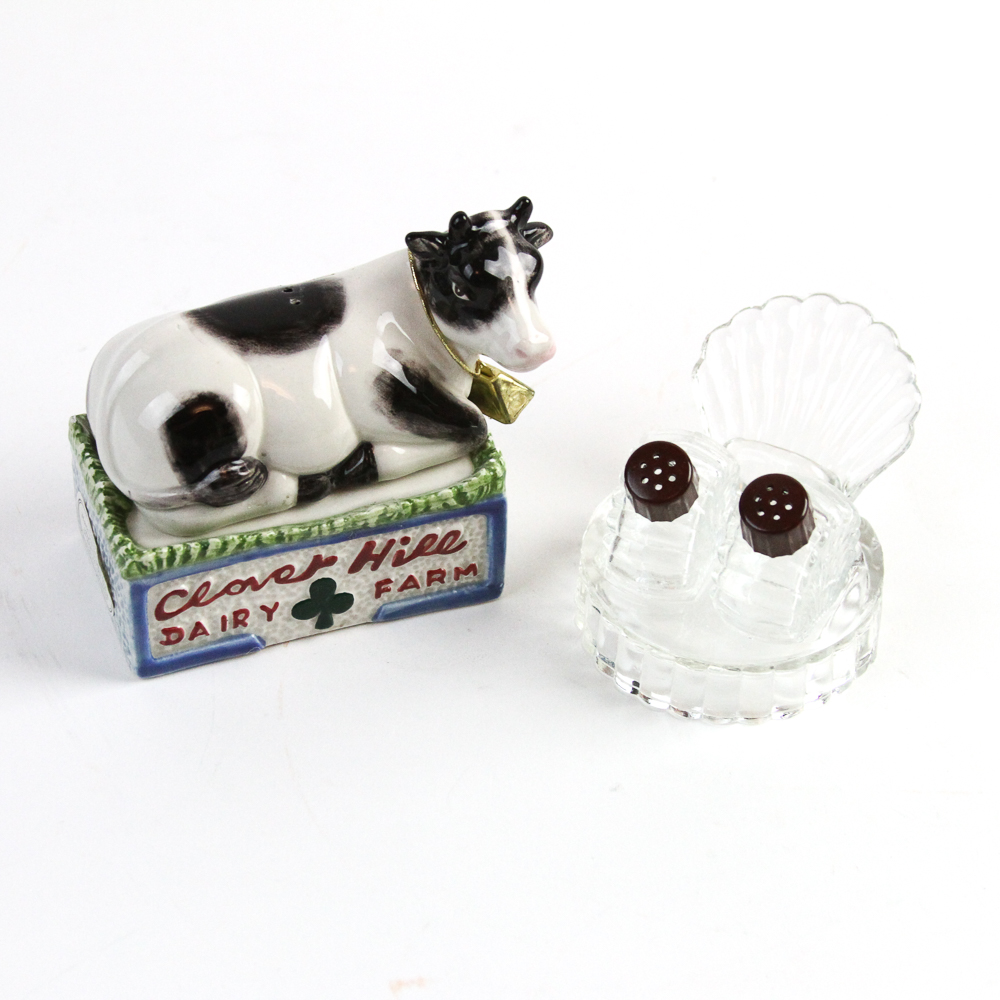 Pair of Vintage Salt and Pepper Shakers