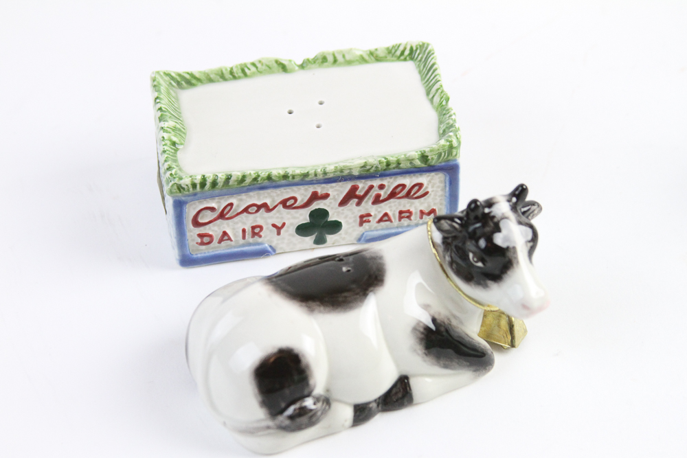 Pair of Vintage Salt and Pepper Shakers